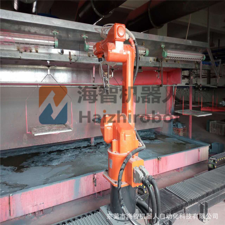 五金塑胶陶瓷碳钎维自动喷涂机器人价位 喷漆机械手价格编程