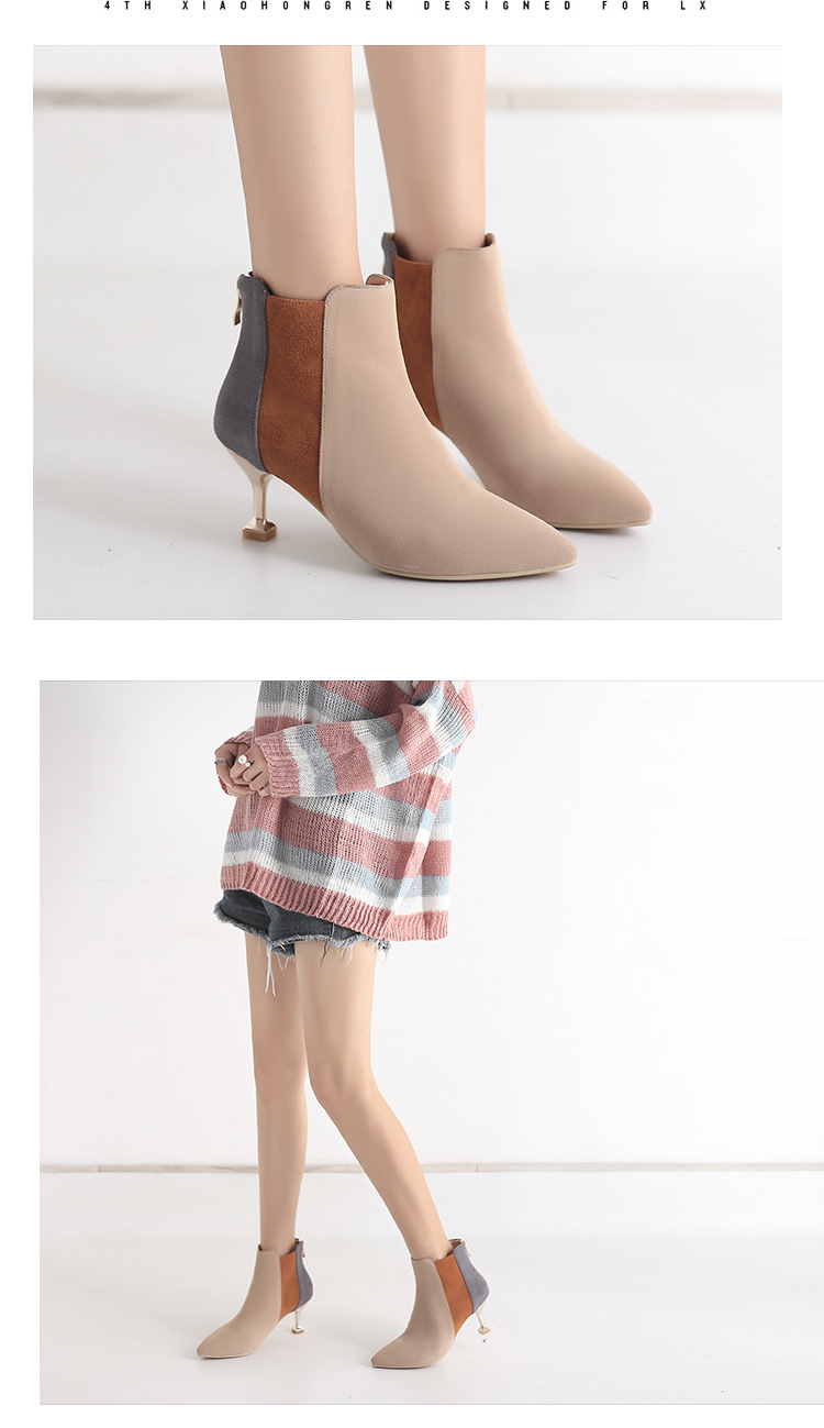 Bottes femme HALINFER  HAN LINGFEI en Gommage - Ref 3355227 Image 15