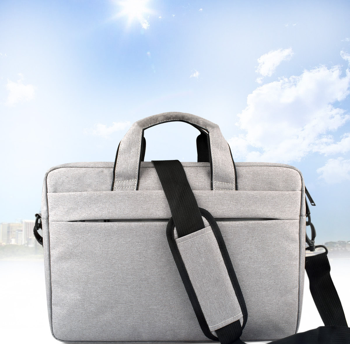 商务手提笔记本电脑包 适用MacBook单肩包华为小米联想手提电脑包