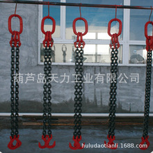 雙腿/雙肢帶鈎式鏈條索具起重鏈條吊具工業成套鏈條索具