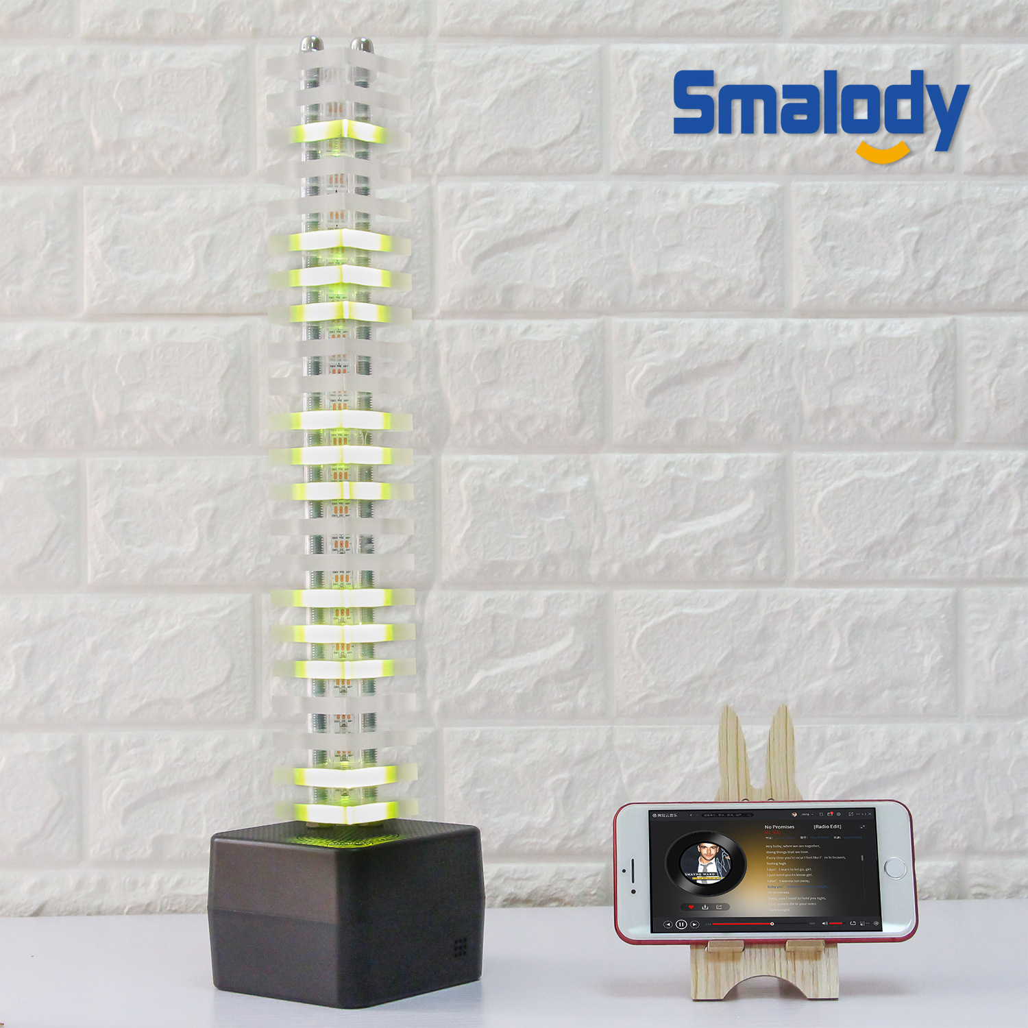 Smalody/斯迈洛迪乐光精灵感应智能交互LED音响无线蓝牙音箱灯塔