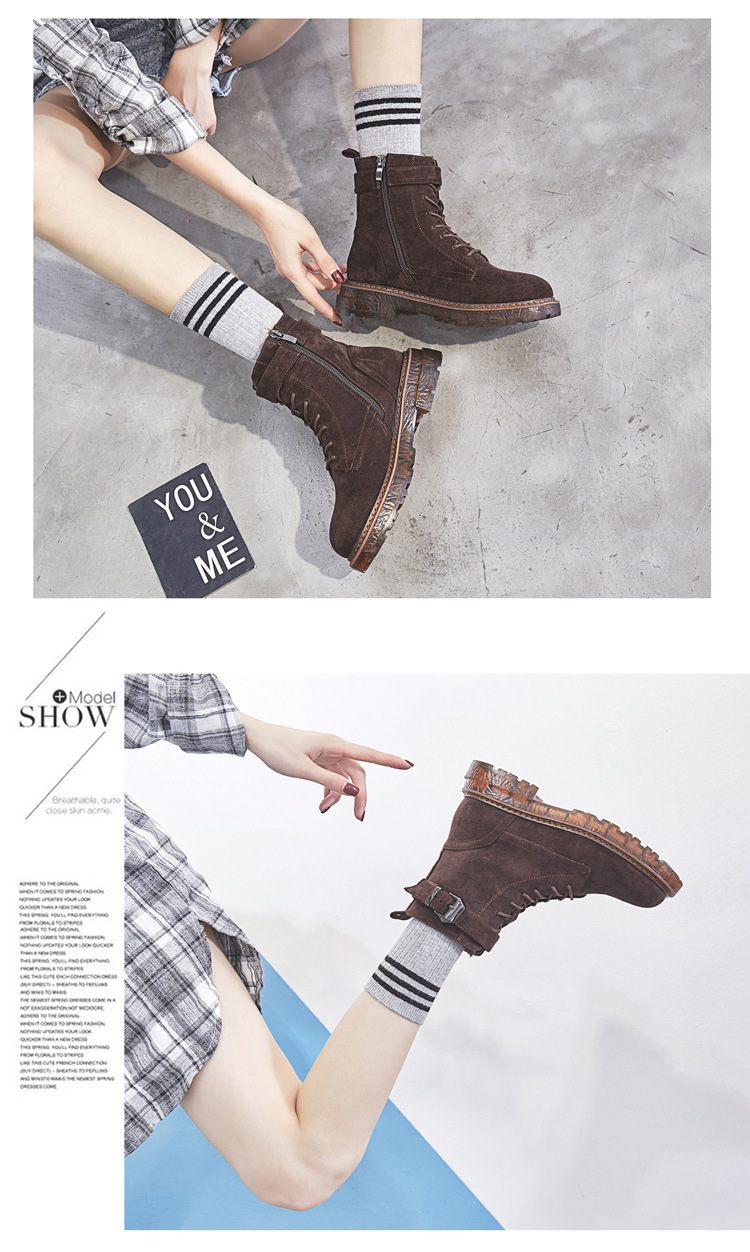 Bottes femme OU YANER en Daim - Ref 3354853 Image 14