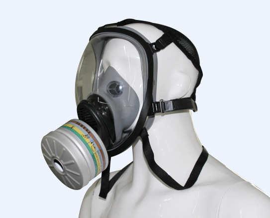 Masque à gaz en Silicone polycarbonate - Respirateur - Ref 3403406 Image 2