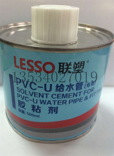 LESSO��PVC-U�oˮ���zˮ �h���oˮ�����zճ��ճ�τ� 100ml 500m