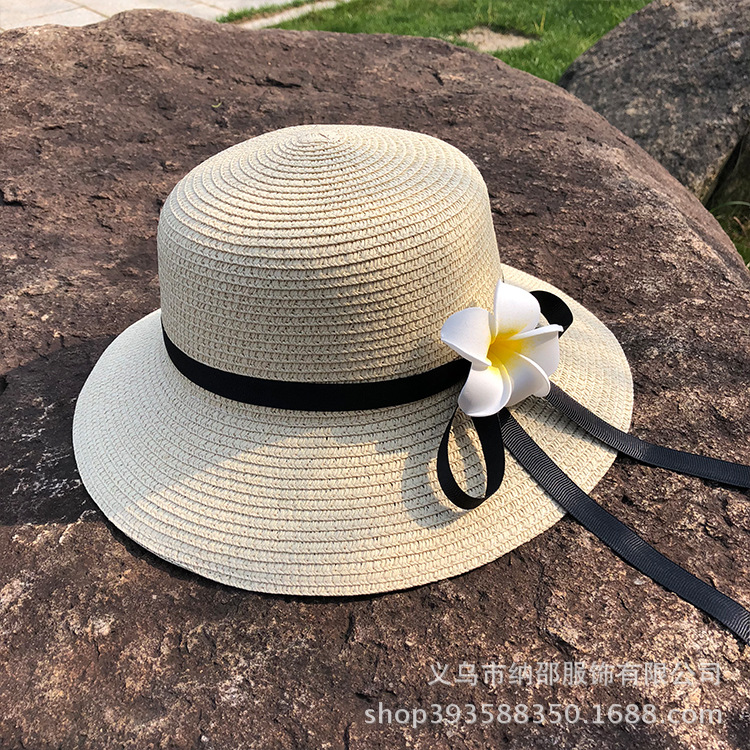 قبعات القش الجديدة للسيدات في الصيف display picture 9