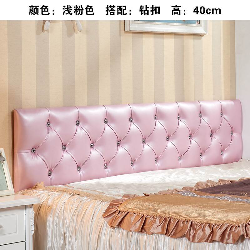 Customized Soft roll Bedside Tatami Background wall backrest Cushion Bed around Children&#39;s bedroom Wall stickers Walled plate