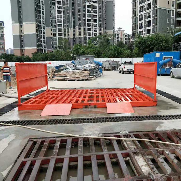 环保指定全自动洗车台工程洗轮机建筑洗车池支持定做