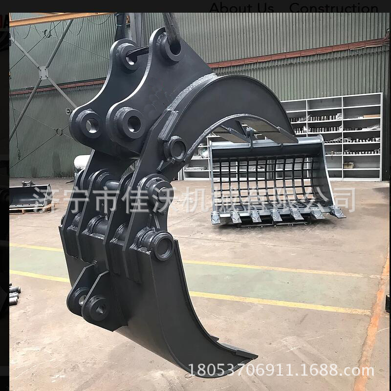 厂价直销抓钢机 夹木器 四瓣抓五瓣抓 液压夹钳工程机械配件佳沃