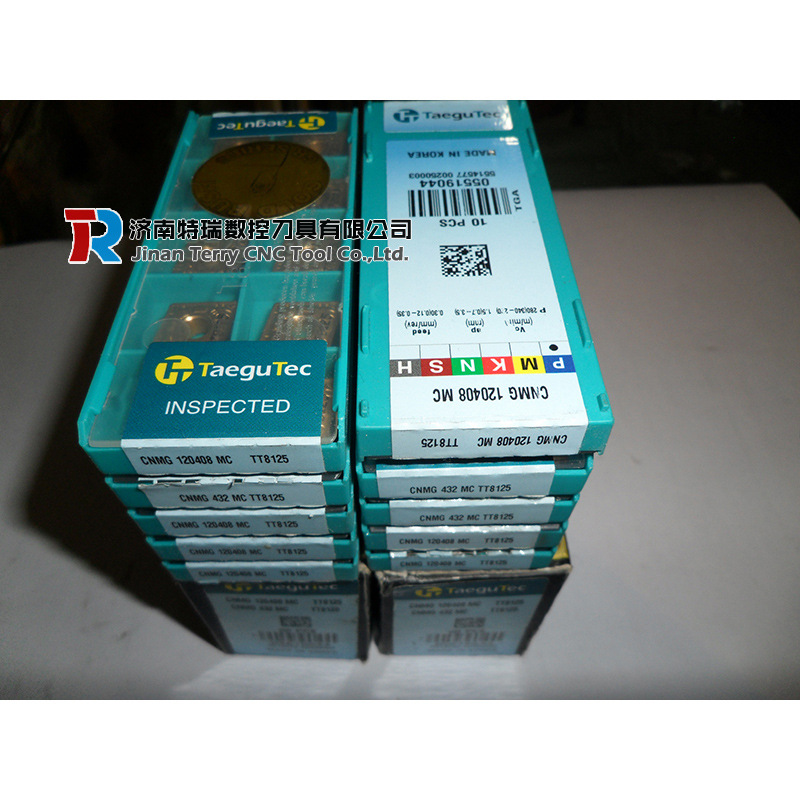 特固克数控刀片CNMG120404 MP  TT9225加工不锈钢加工