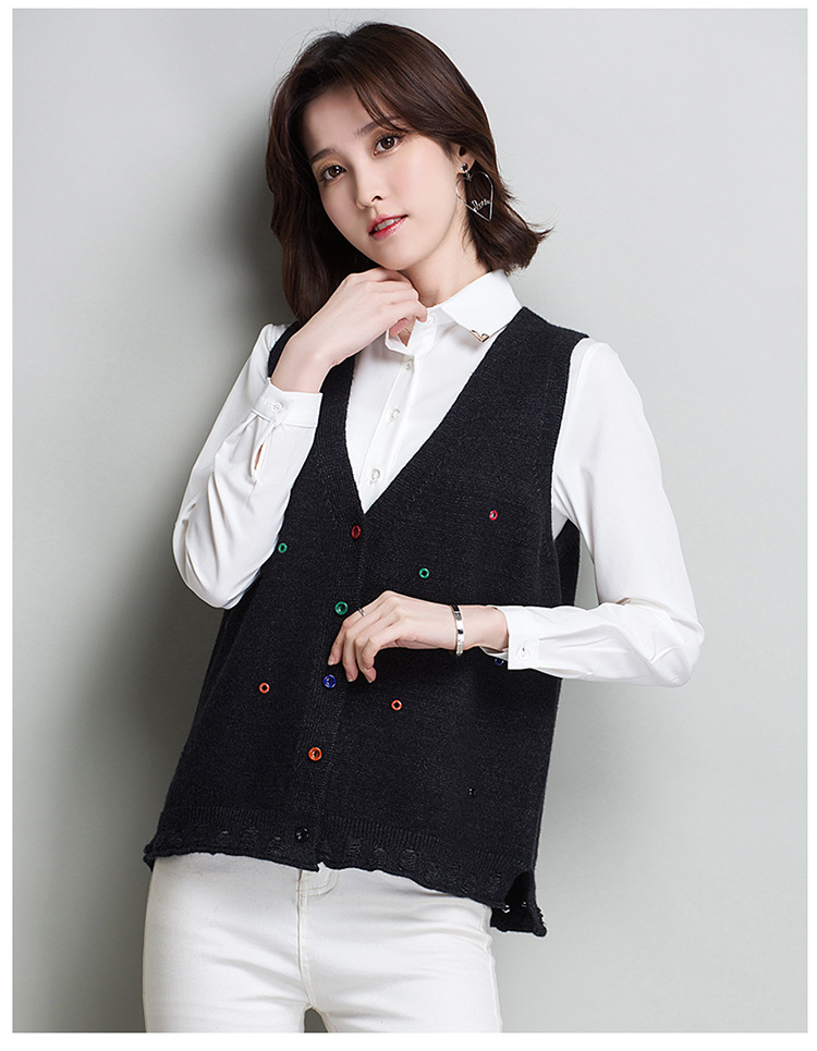 Gilet femme XIN YUROU en Tricot - Ref 3317979 Image 31