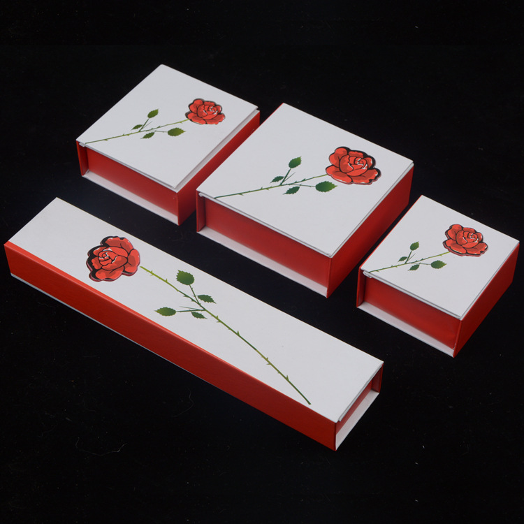 厂家天地盖包装盒 手镯戒指项链吊坠礼品盒  首饰饰品套装盒