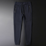 Утепленные мужские удерживающие тепло штаны, в корейском стиле