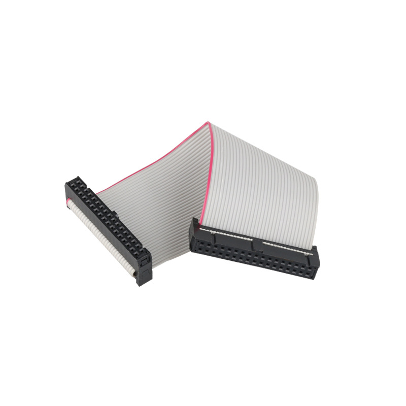 厂家生产加工IDC灰排线 订做端子连接线排线电子电源线硅胶线|ms