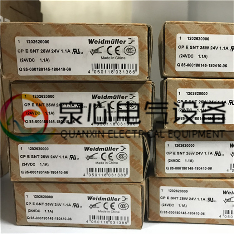 CP E SNT 25W 24V 1.1A	电子产品(PA)	魏德米勒	1202620000