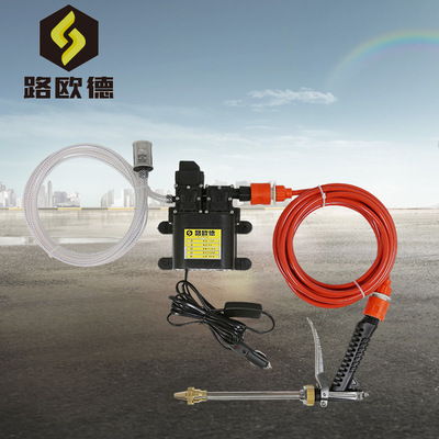 雙泵電動洗車器洗車機洗車水泵 家用便攜高壓洗車水槍刷車水泵