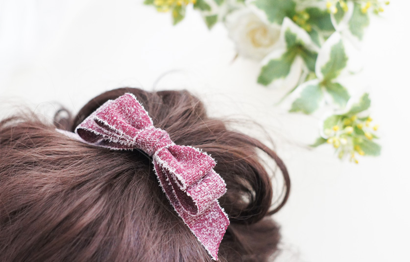 Fashion Snowflake Ribbon Bow Hairpin Wholesale display picture 13