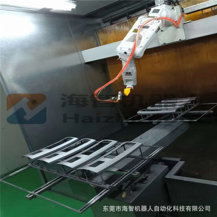 喷涂机械手 广东东莞自动喷漆 海智喷涂机器人生产供应商 机器手