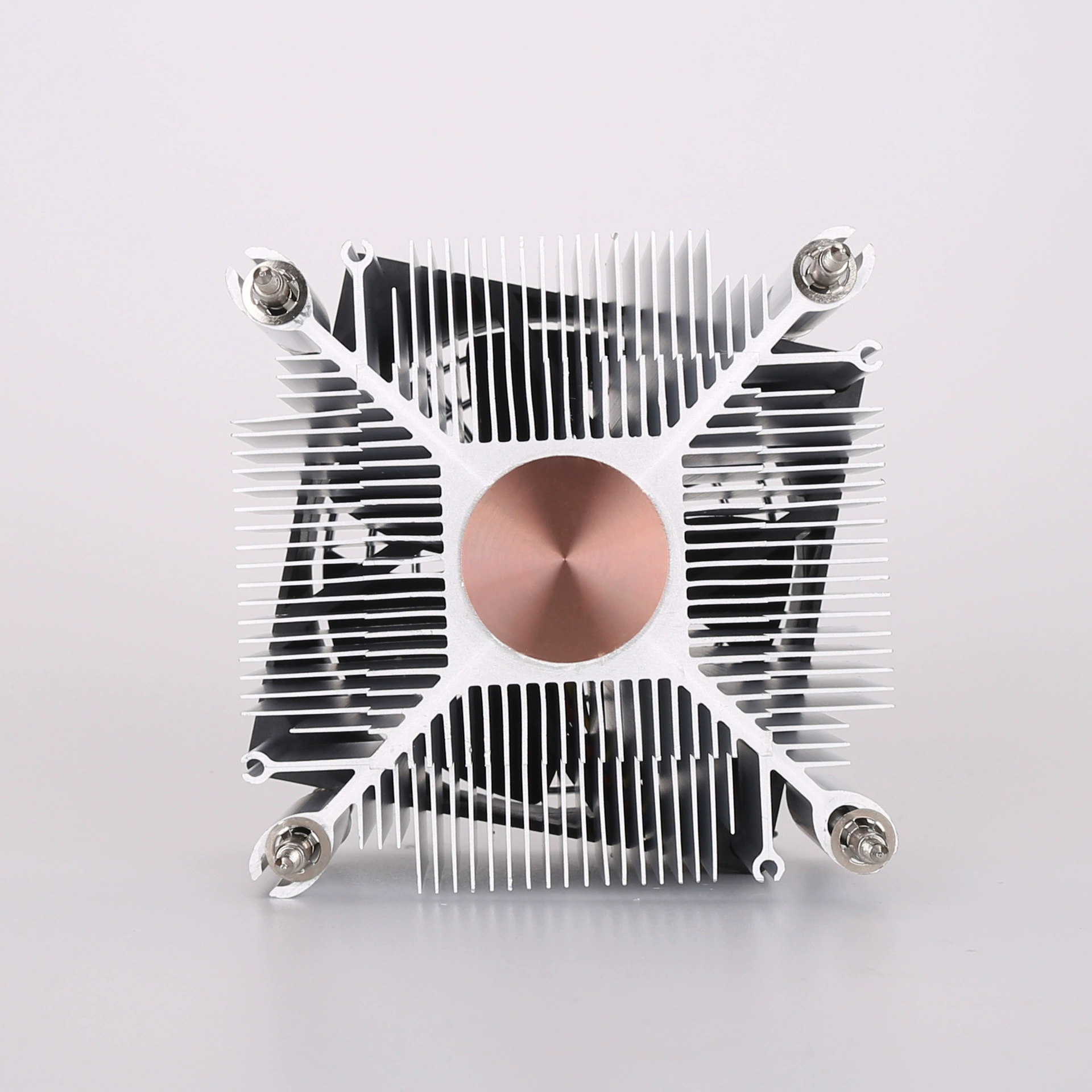 Радиатор процессора настольного компьютера, бесшумный вентилятор процессора, компьютерный вентилятор AVC, тепловая трубка, контроль температуры настольного компьютера, прочный