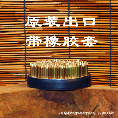 Hanamichi Kenzan flower arranging device copper needle flower arranging gardening tools Ohara-ryu factory direct supply with rubber cover