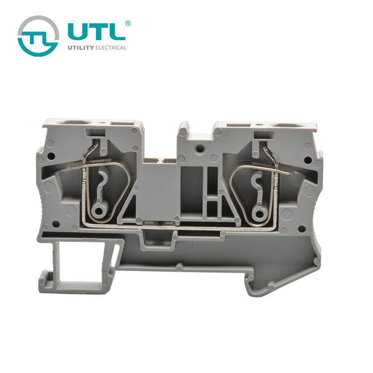 尤提乐JUT3-6二导线笼式弹簧接线端子_6平方带UL接线盒端子ST6