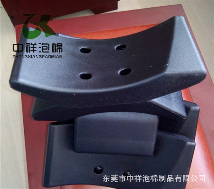 中祥生产pu发泡聚氨酯制品 电子屏PU软顶 环保定型海绵发泡加工