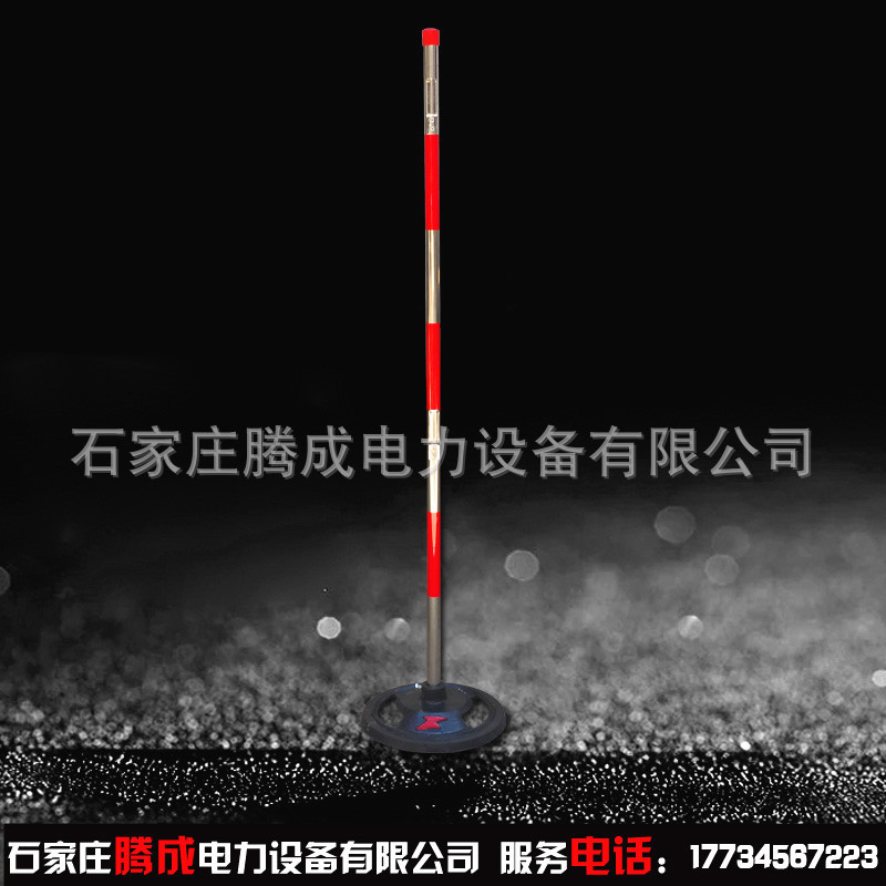 安全网支架 安全警示带支架带墩 不锈钢墩式支架 玻璃钢墩式支架