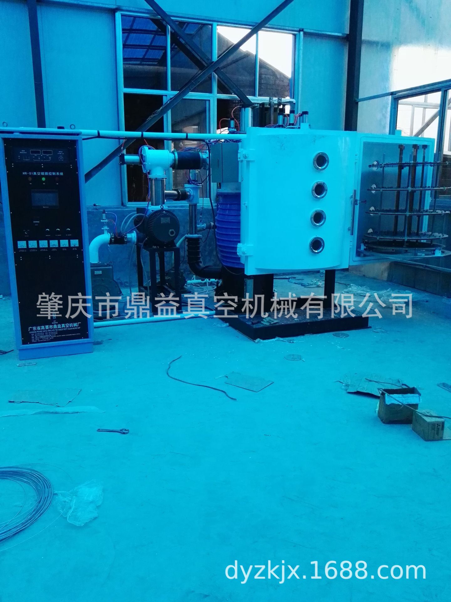 ZZ-600玻璃杯内镀专用真空镀膜机