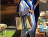 Handheld capacious one-shoulder bag, Korean style, 2018