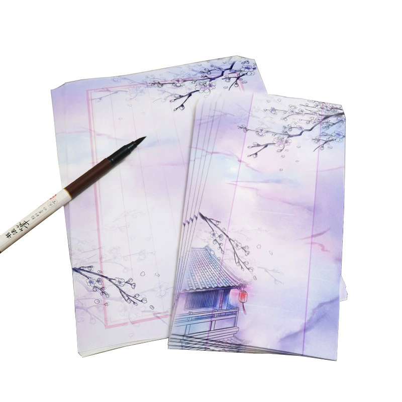 岁月坊 Retro set, pen, calligraphy, Chinese style, 5 size