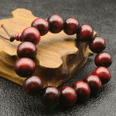 精美夏季地摊景区热卖仿小紫叶檀仿小叶紫檀佛珠手链手串批发|ms