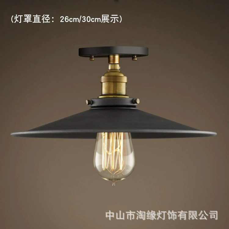 Country retro ceiling light, creative lights for corridor, American style