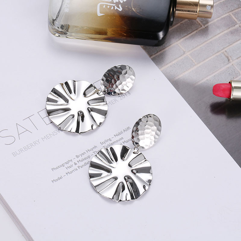 Women'S Gender Fashion Geometric Plating Alloy No Inlaid Drop Earrings