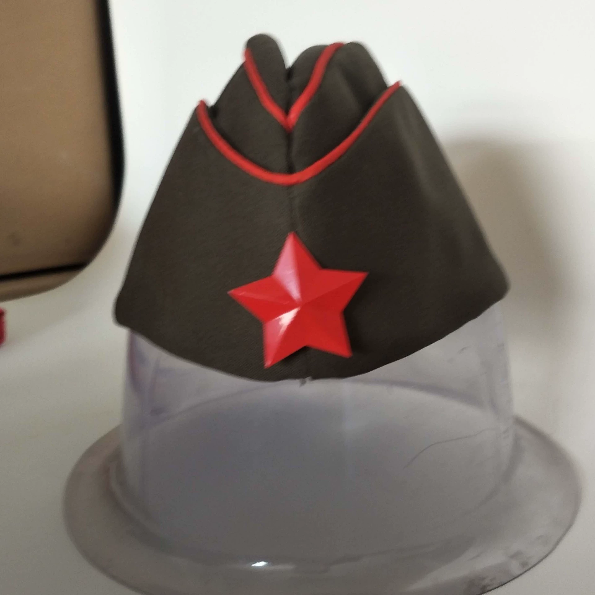 Танцевальная зеленая шапка в форме корабля — военная кепи, для выступлений народного танца, с капюшоном, красная сетчатая кепка Breda