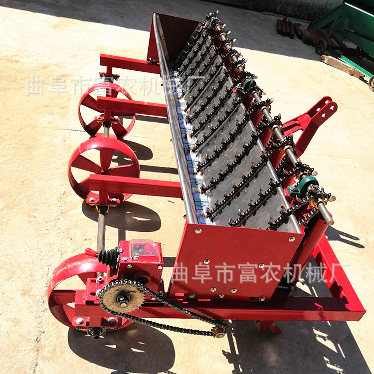批发大蒜播种机 蒜头播种机种蒜机 拖拉机带的大蒜播种机