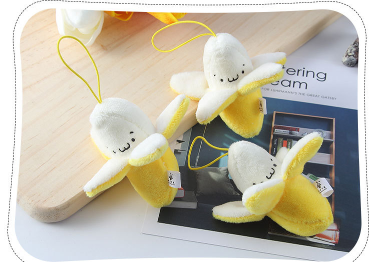 40g Weight Stuffed Animals & Plush Toys Toys Type 1 Piece Quantity PP cotton, Plush Material Word, Banana Pattern Children Unisex, Unisex Gender Cute Style 1 Piece Word Banana PP Cotton Plush Children Unisex Unisex Cute