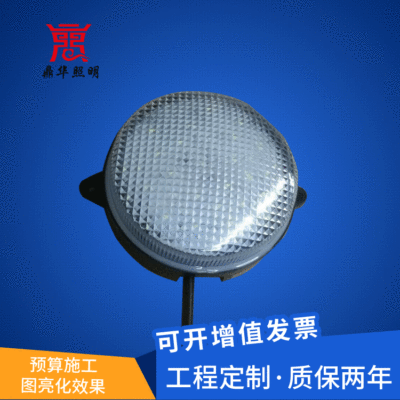 10cm12cm15cm20cm點光源 戶外防水七彩RGBWDMX512帶面蓋罩像素燈
