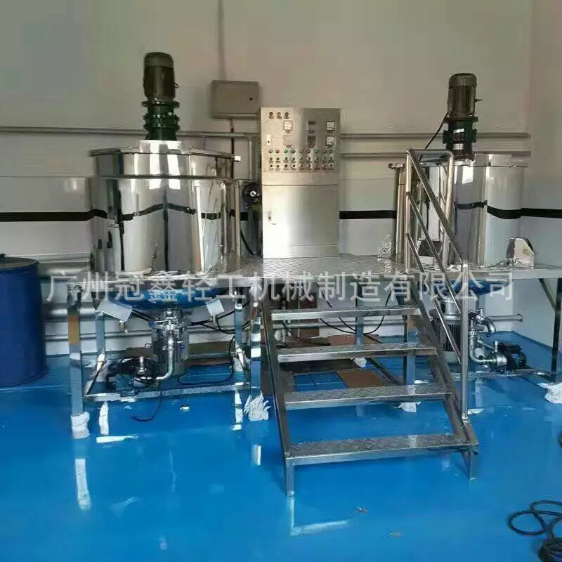 日化用品均质搅拌罐 中草药泥灸加热搅拌机 电加热均质搅拌罐