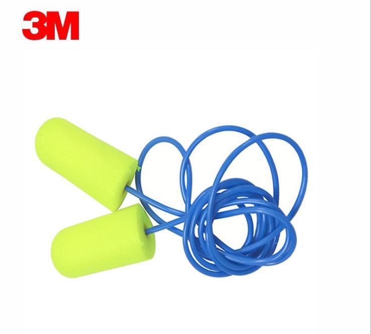 3M311-1250隔音耳塞带线专业睡觉睡眠用耳塞防噪音降噪耳塞批发