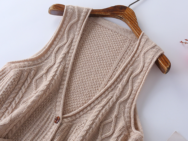 Gilet femme en Mélange de laine - Ref 3317676 Image 11