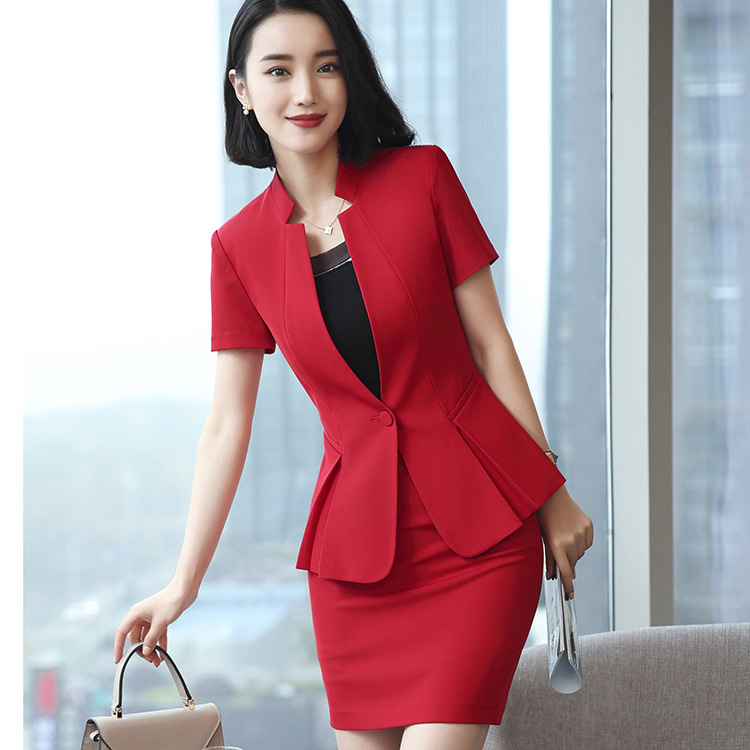 Summer professional fashionable black set