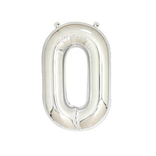 Cross-border hot selling new 40-inch imitation beauty slim version digital balloon bright gold silver large digital aluminum film balloon