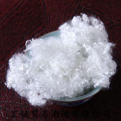 江蘇環保廠家 被子枕芯填充棉 再生加矽三維PP棉 3D填充物