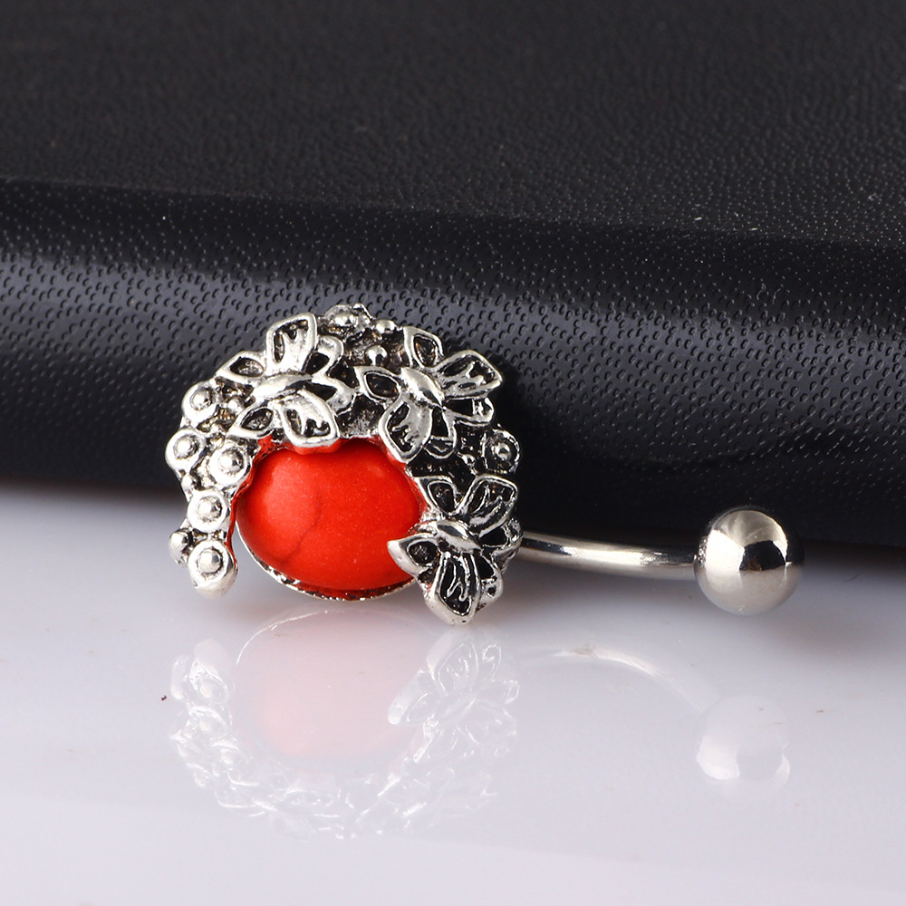 Pointed titanium steel lip stud product view