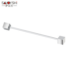 萨瓦仕品牌男式衬衫欧美简约两色领针领花方形领角棒法式衬衫领针