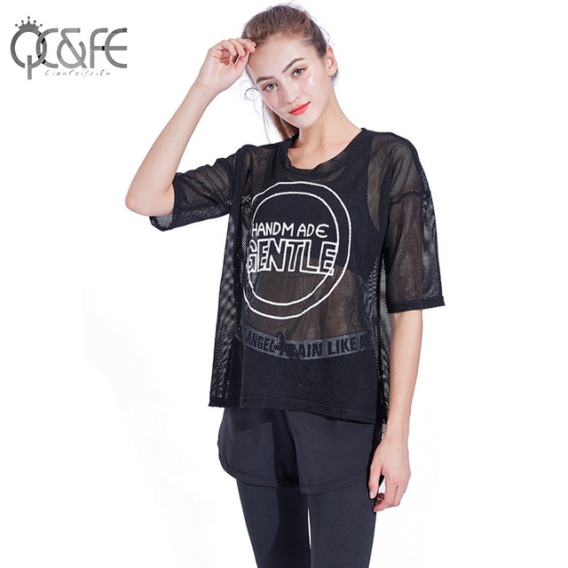 Outdoor Sports T-shirt Running Yoga Summer New Fitness Short-sleeved Round-collar Loose 100-speed Dry Top