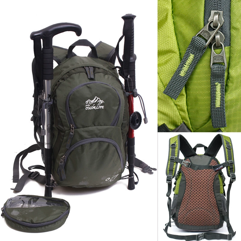 Fashionable universal backpack for traveling for hiking, worn on the shoulder, wholesale