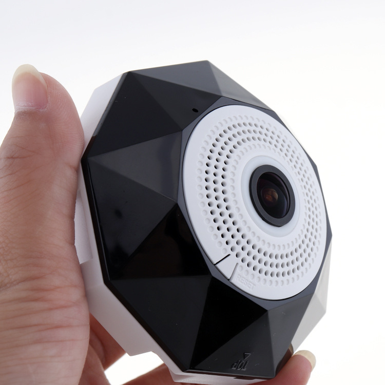 HD1080全景无线摄像头卧室婴儿监控器wifi远程高清网络拍照摄像机|ru