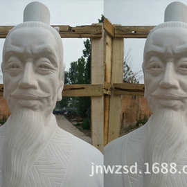 人物汉白玉石雕石雕厂 河北汉白玉人物头像价格 汉白玉石人图片