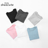 Children's cloth, T-shirt, long-sleeve girl's, 93% cotton