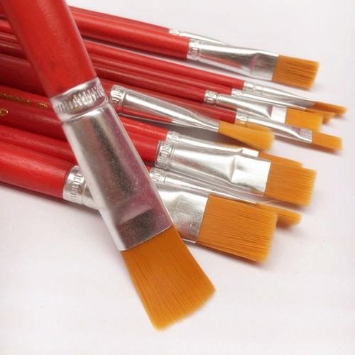 Nylon oil paint brush, gouache watercolor pen, acrylic paint brush, nylon row pen, hand-painted brush pen, red rod painting pen